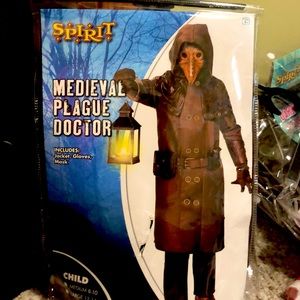 Medieval plague doctor costume